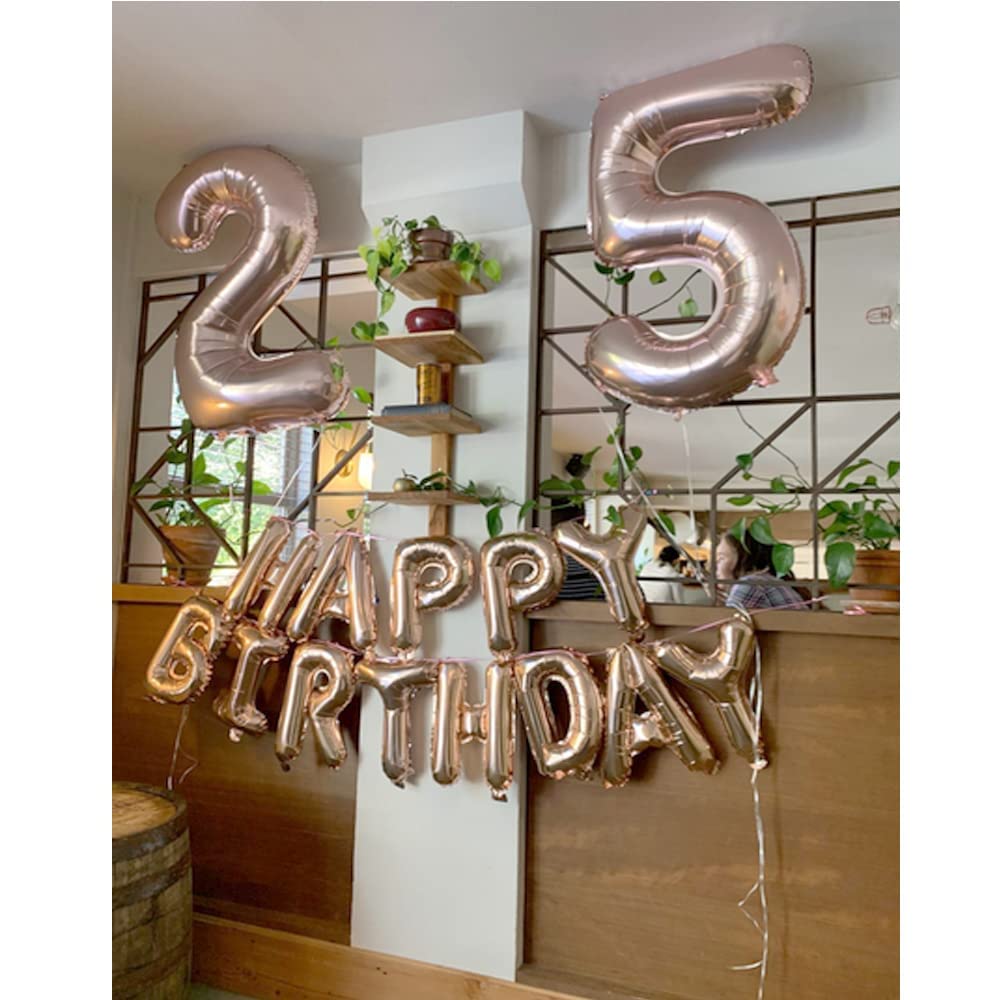 Amazon.co.jp: ZSNWGZ Sweet 25歳の誕生日デコレーションパーティー